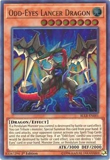 Odd-Eyes Lancer Dragon [BLLR-EN001] Ultra Rare | North Game Den