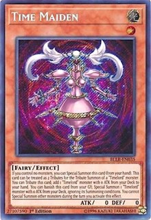 Time Maiden [BLLR-EN035] Secret Rare | North Game Den