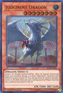 Judgment Dragon [BLLR-EN041] Ultra Rare | North Game Den