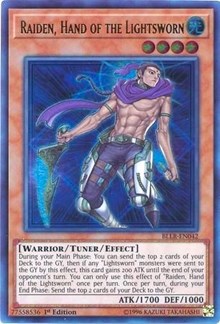 Raiden, Hand of the Lightsworn [BLLR-EN042] Ultra Rare | North Game Den