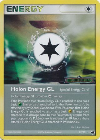 Holon Energy GL (85/101) (Stamped) [EX: Dragon Frontiers] | North Game Den