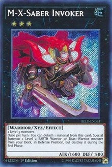 M-X-Saber Invoker [BLLR-EN063] Secret Rare | North Game Den