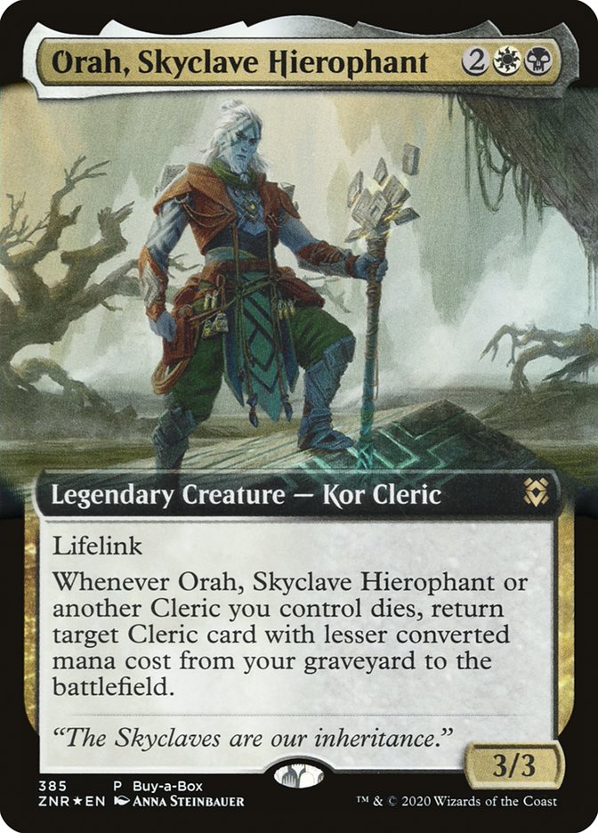 Orah, Skyclave Hierophant (Buy-A-Box) [Zendikar Rising] | North Game Den