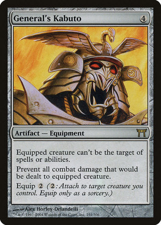 General's Kabuto [Champions of Kamigawa] | North Game Den