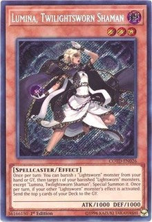 Lumina, Twilightsworn Shaman [COTD-EN026] Secret Rare | North Game Den