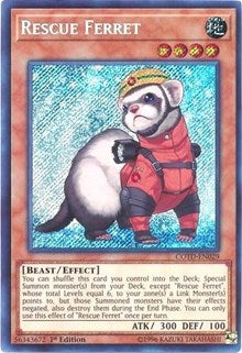 Rescue Ferret [COTD-EN029] Secret Rare | North Game Den