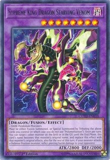 Supreme King Dragon Starving Venom [COTD-EN038] Rare | North Game Den