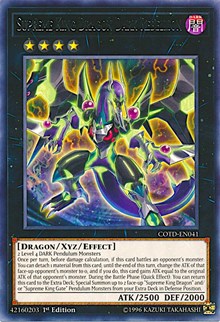 Supreme King Dragon Dark Rebellion [COTD-EN041] Rare | North Game Den