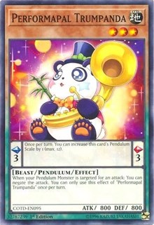 Performapal Trumpanda [COTD-EN095] Common | North Game Den