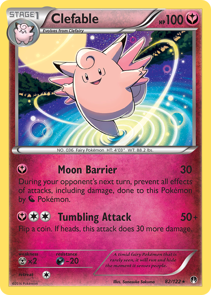 Clefable (82/122) [XY: BREAKpoint] | North Game Den