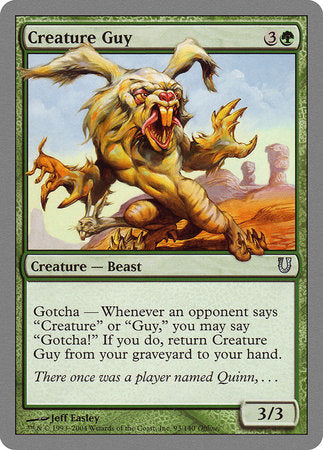 Creature Guy [Unhinged] | North Game Den