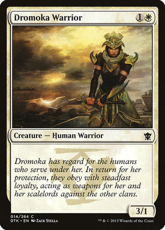 Dromoka Warrior [Dragons of Tarkir] | North Game Den