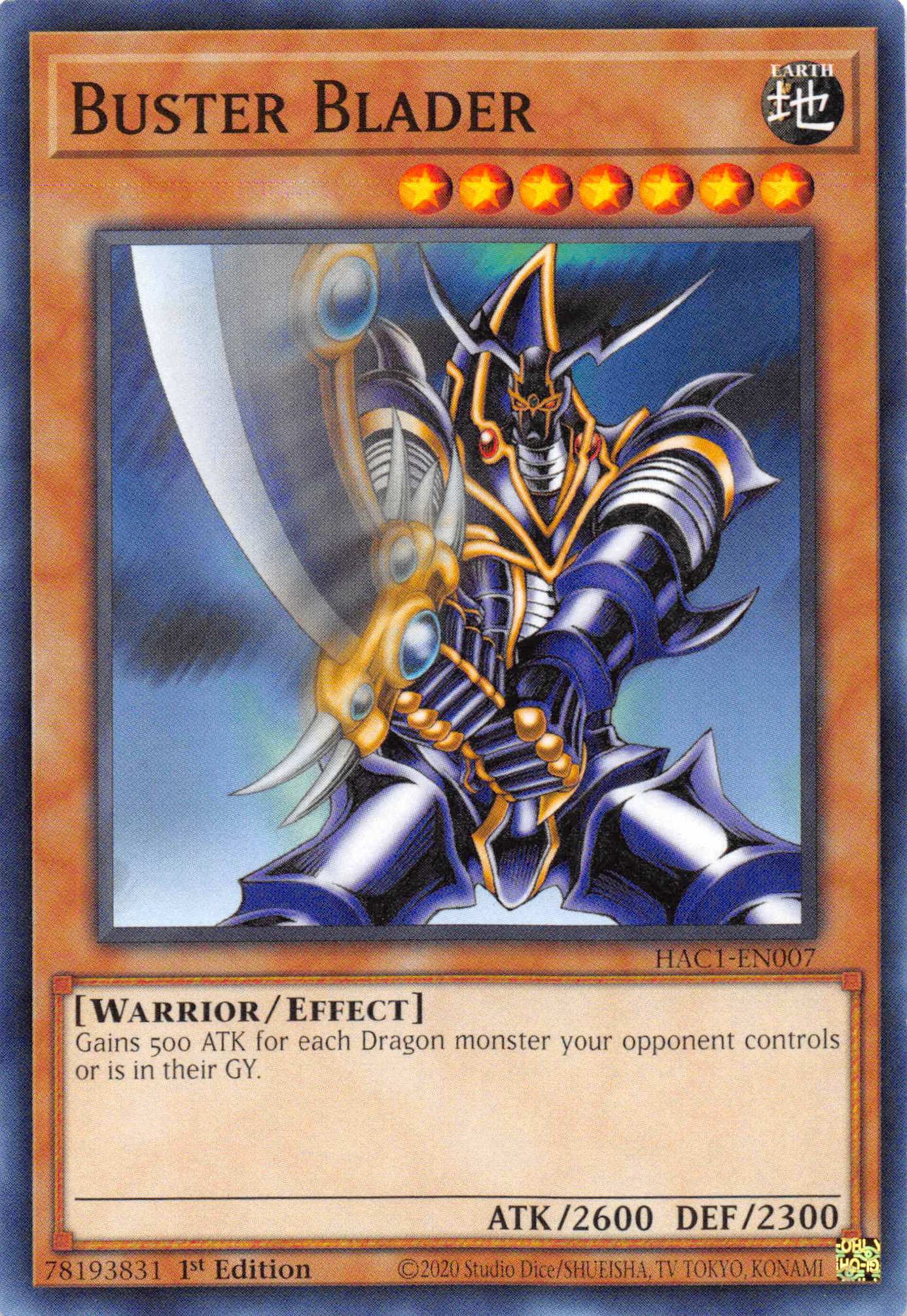 Buster Blader [HAC1-EN007] Common | North Game Den