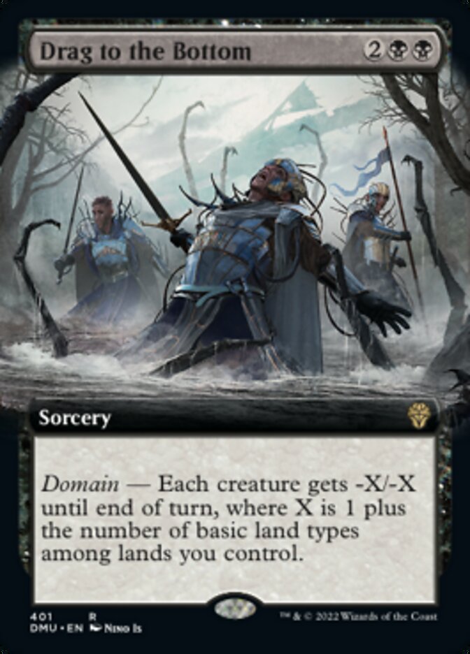 Drag to the Bottom (Extended Art) [Dominaria United] | North Game Den
