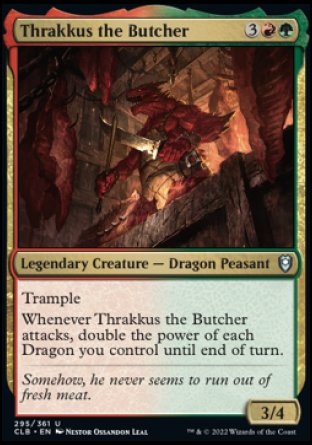 Thrakkus the Butcher [Commander Legends: Battle for Baldur's Gate] | North Game Den