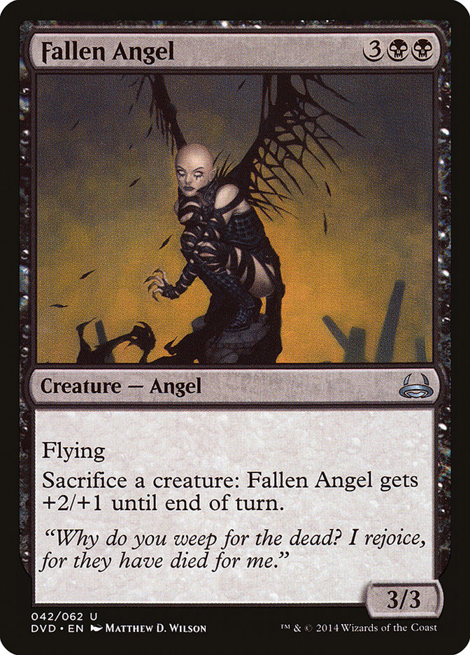 Fallen Angel (Divine vs. Demonic) [Duel Decks Anthology] | North Game Den