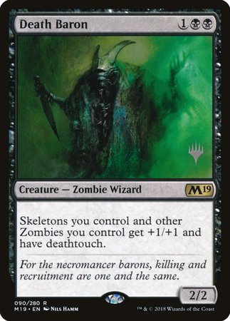 Death Baron [Core Set 2019 Promos] | North Game Den