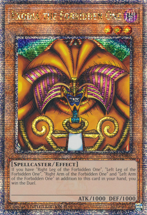 Exodia the Forbidden One [TN23-EN002] Quarter Century Secret Rare | North Game Den