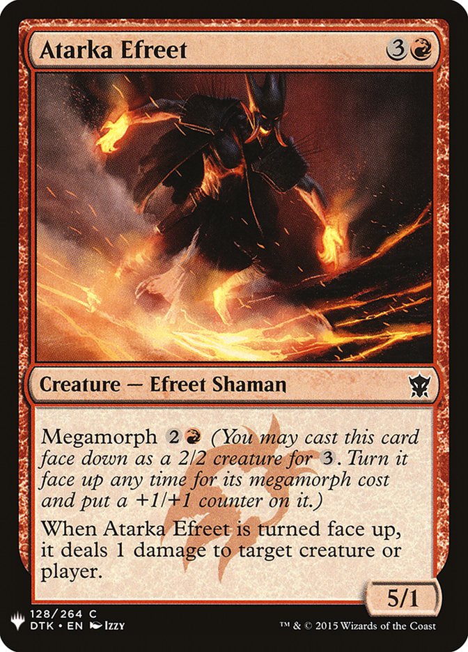Atarka Efreet [Mystery Booster] | North Game Den