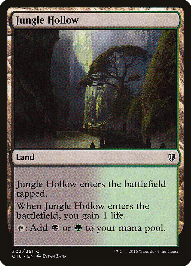 Jungle Hollow [Commander 2016] | North Game Den