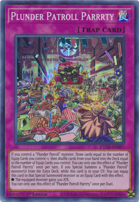 Plunder Patroll Parrrty [ETCO-EN091] Super Rare | North Game Den