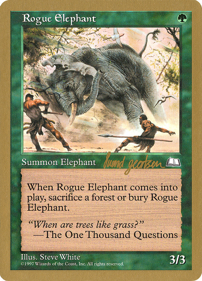 Rogue Elephant (Svend Geertsen) [World Championship Decks 1997] | North Game Den