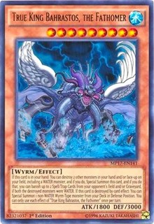 True King Bahrastos, the Fathomer [MP17-EN141] Ultra Rare | North Game Den