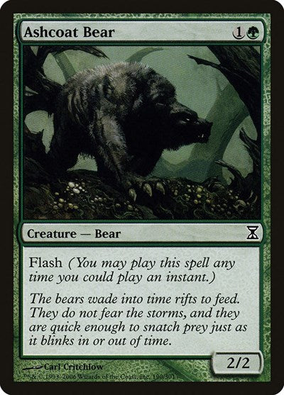 Ashcoat Bear [Time Spiral] | North Game Den