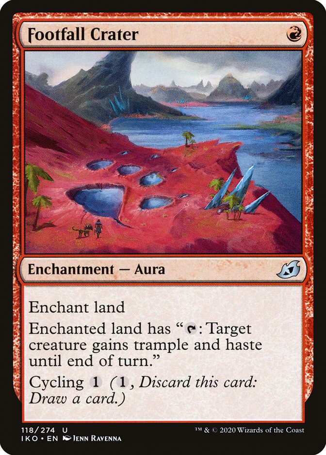 Footfall Crater [Ikoria: Lair of Behemoths] | North Game Den