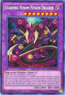 Starving Venom Fusion Dragon [MP17-EN147] Secret Rare | North Game Den