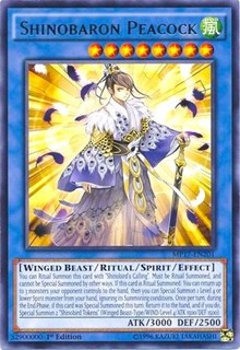 Shinobaron Peacock [MP17-EN201] Rare | North Game Den