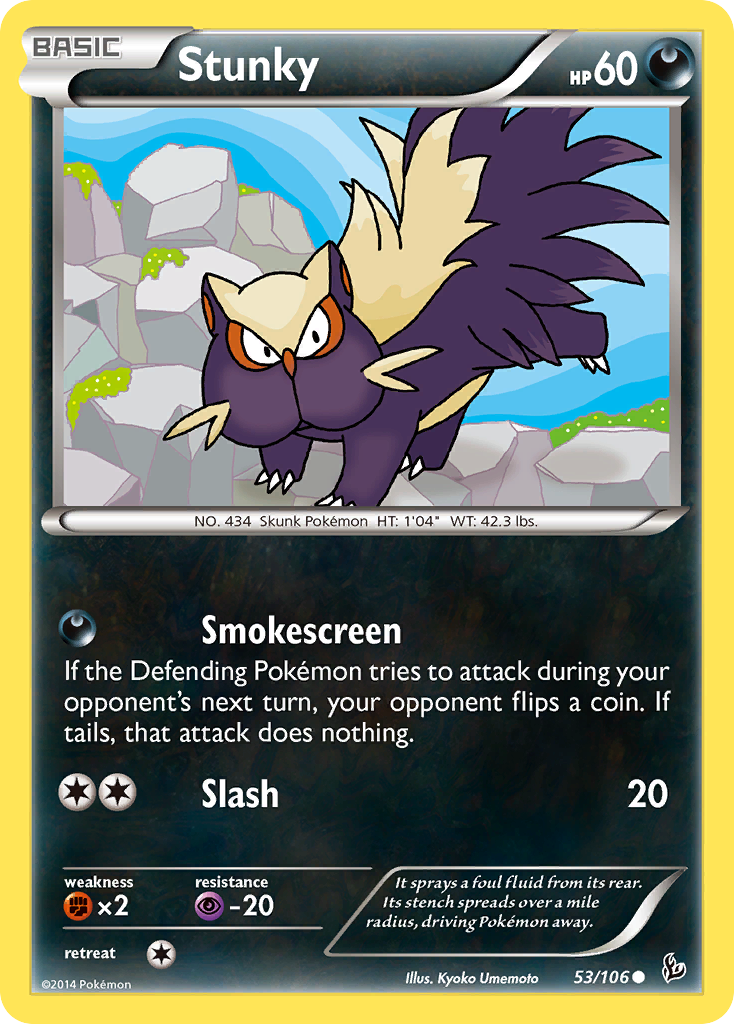 Stunky (53/106) [XY: Flashfire] | North Game Den