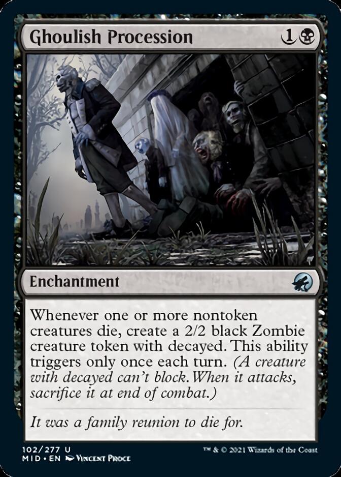 Ghoulish Procession [Innistrad: Midnight Hunt] | North Game Den