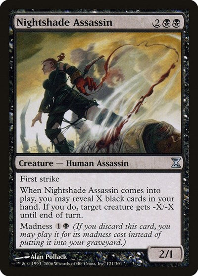 Nightshade Assassin [Time Spiral] | North Game Den