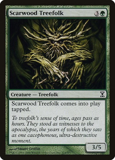 Scarwood Treefolk [Time Spiral] | North Game Den