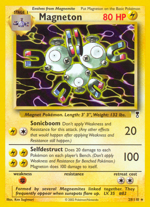 Magneton (28/110) [Legendary Collection] | North Game Den