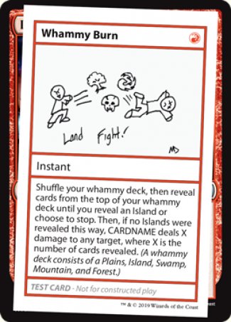 Whammy Burn (2021 Edition) [Mystery Booster Playtest Cards] | North Game Den