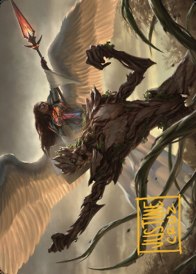 Strength of the Coalition Art Card (Gold-Stamped Signature) [Dominaria United Art Series] | North Game Den