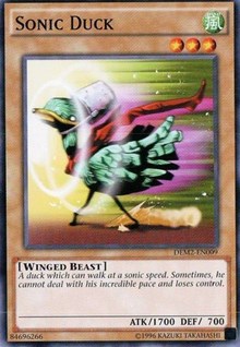 Sonic Duck [DEM2-EN009] Common | North Game Den