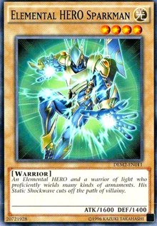 Elemental HERO Sparkman [DEM2-EN011] Common | North Game Den