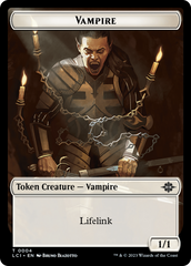 Emblem - Sorin, Lord of Innistrad // Vampire (0004) Double-Sided Token [The Lost Caverns of Ixalan Commander Tokens] | North Game Den