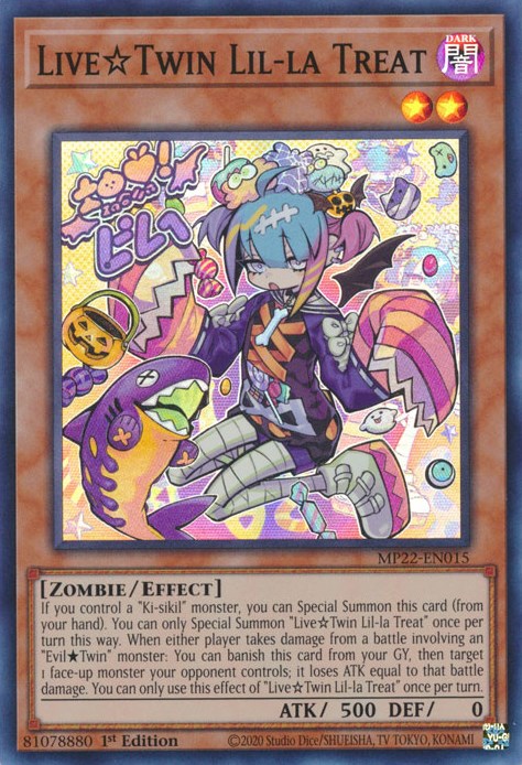Live☆Twin Lil-la Treat [MP22-EN015] Super Rare | North Game Den