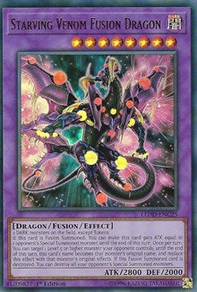 Starving Venom Fusion Dragon [LEDD-ENC25] Ultra Rare | North Game Den