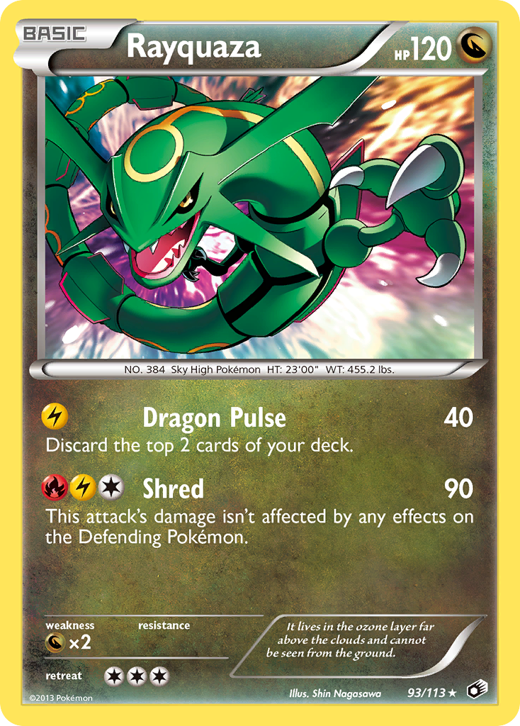 Rayquaza (93/113) [Black & White: Legendary Treasures] | North Game Den