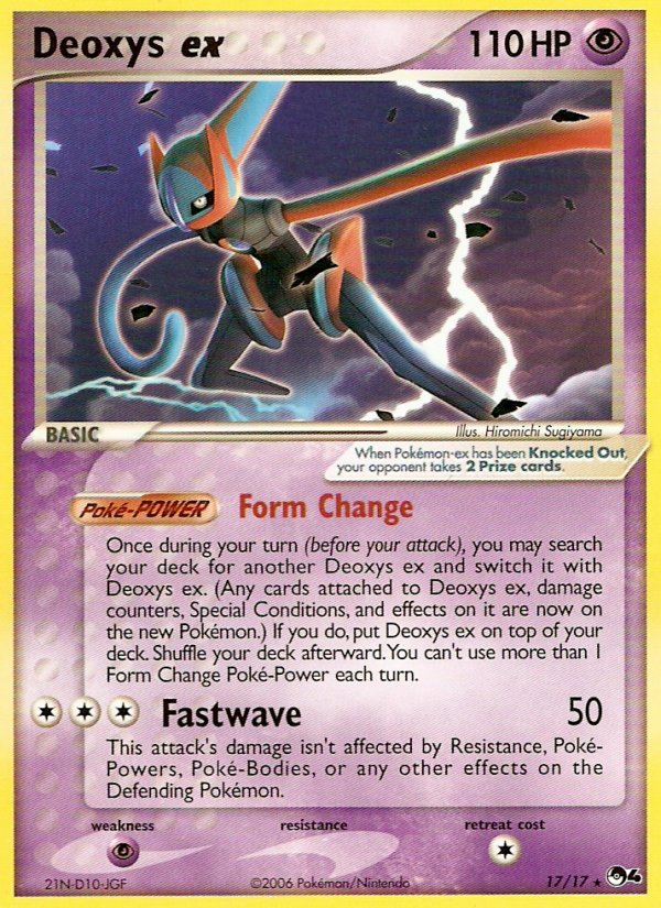 Deoxys ex (17/17) [POP Series 4] | North Game Den