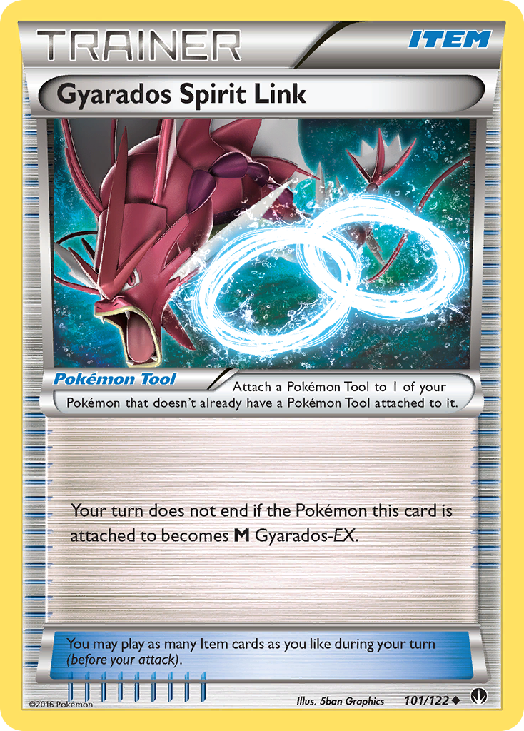 Gyarados Spirit Link (101/122) [XY: BREAKpoint] | North Game Den