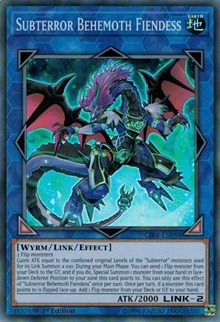 Subterror Behemoth Fiendess [CIBR-EN098] Super Rare | North Game Den