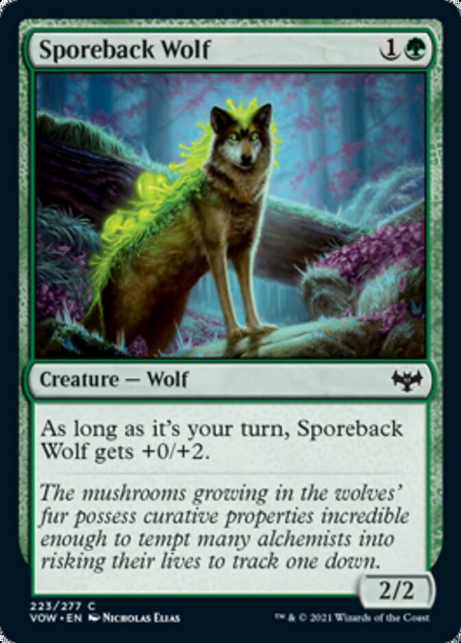 Sporeback Wolf [Innistrad: Crimson Vow] | North Game Den