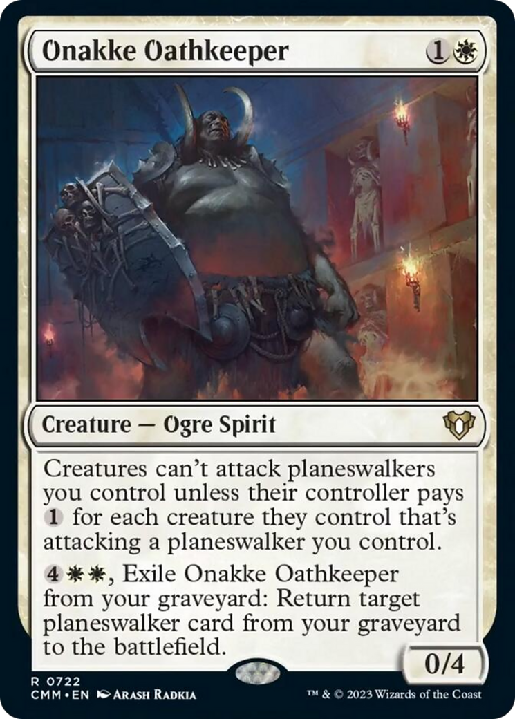 Onakke Oathkeeper [Commander Masters] | North Game Den