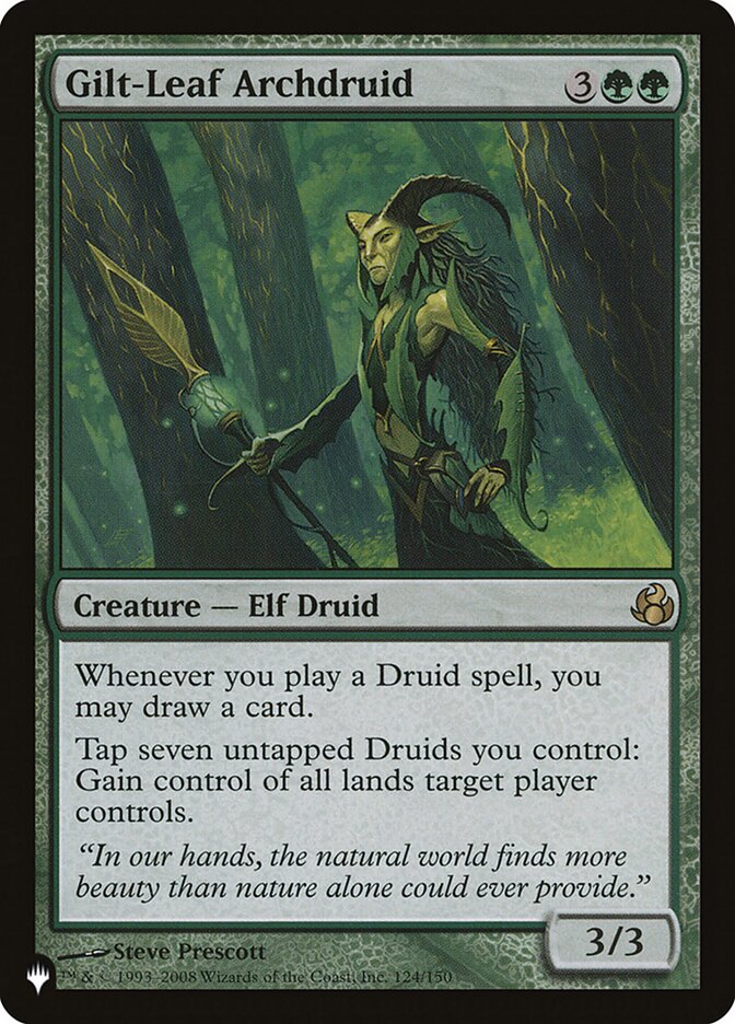 Gilt-Leaf Archdruid [The List] | North Game Den